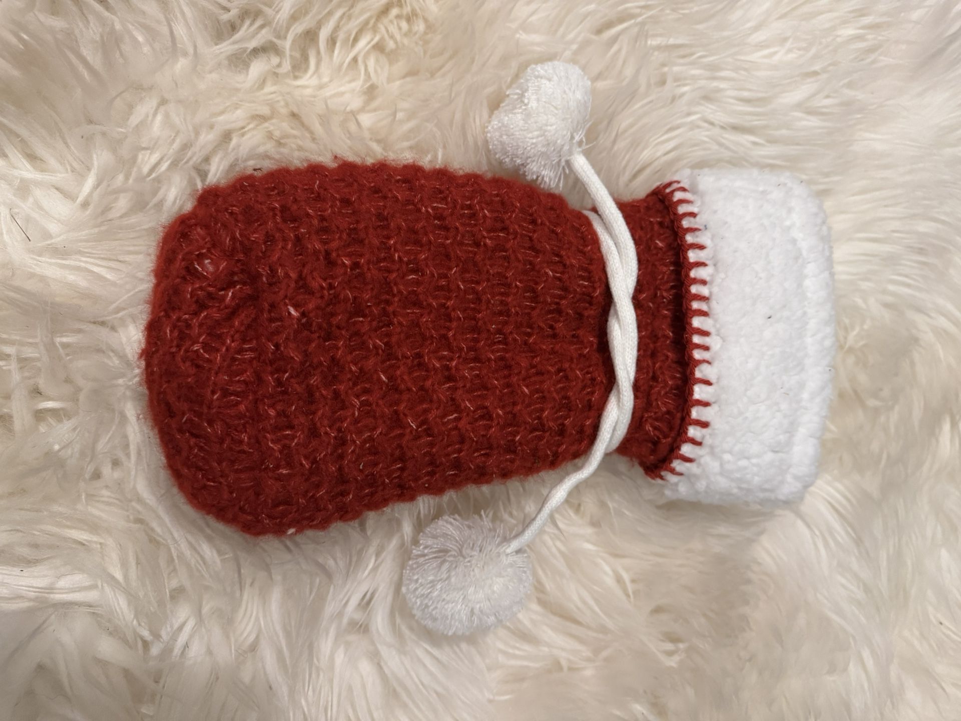 Pottery Barn Knitted Bottle Bag.