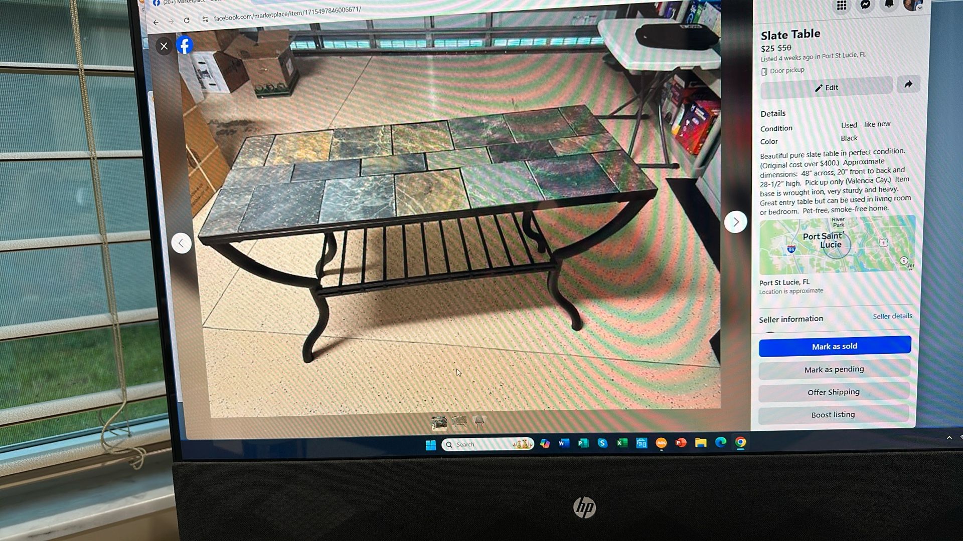 Slate Table
