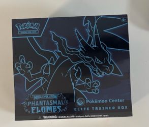 Phantasmal Flames Pokemon Center Elite Trainer Box (Exclusive)