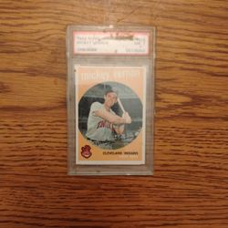 1959 Mickey Vernon Grade 7