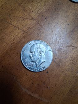1976 Eisenhower Bicentennial Dollar Coin