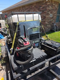 Mobile wash  set up