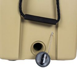 85 Quart Khaki Cooler, Bear-Resistant Rotomolded Ice Chest – Ultra-Tough Insulated Cooler with 6-Day Ice Retention for Camping, Fishing, Job Site & Of