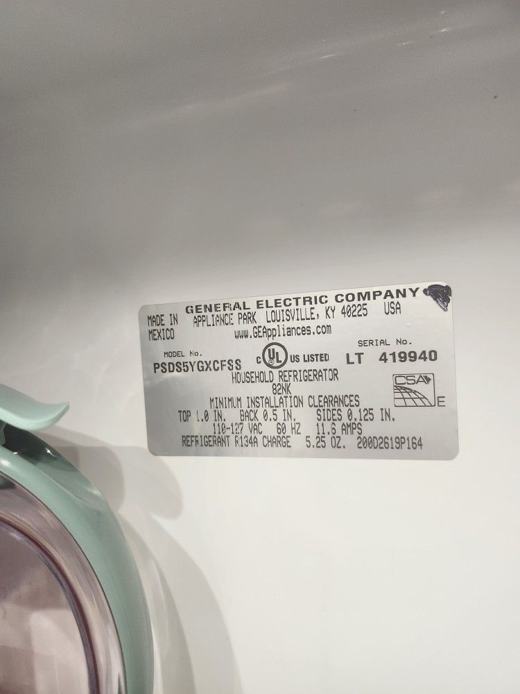GE Profile Refrigerator 