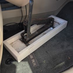 handmade macadamia nut cracker