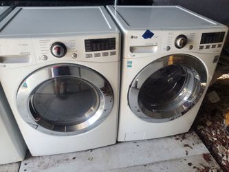 LG pair , washer and dryer working perfectly