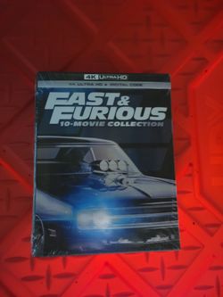 4K Fast and Furious 10 movies boxset