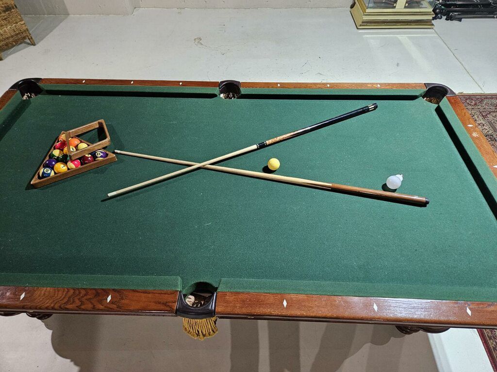 Antique Pool Table