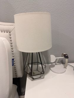 Geometric glass Table Lamp -20 for the pair