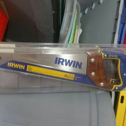 Irwin 15" Hand Saw Brand New With Safety Cover