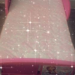 Little bed for girls with mattress like new