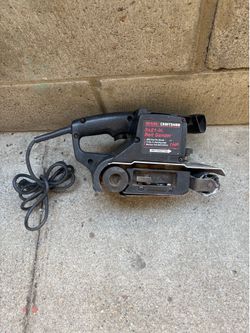 Sears Craftsman 3x21-inch belt sander with 1HP moto