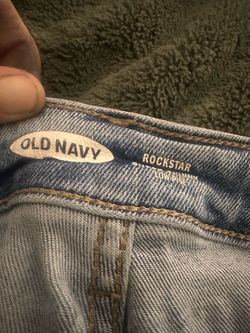 Old navy lite blue jeans