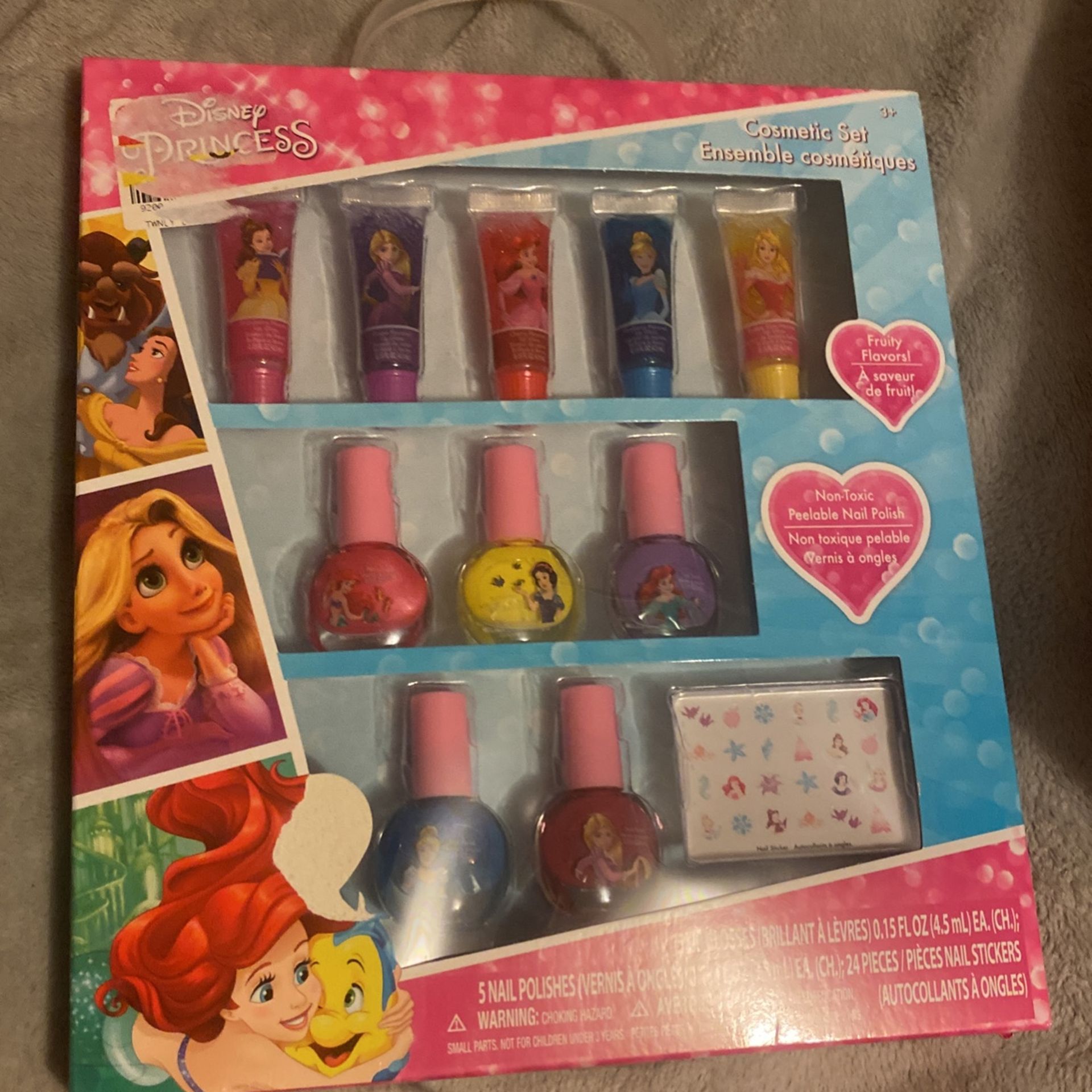 Disney Princess Cosmetic Set For Girls Perfect For A Gift 