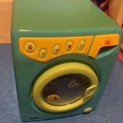 Washing Machine Toy Makes Sounds Of Washer N Dryer! 