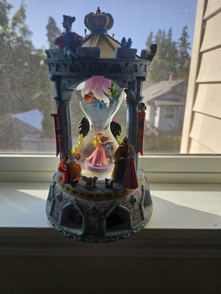 Rare Disney Aurora Snow Globe