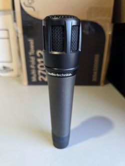 Audio-Technica ATM650 hypercardioid dynamic instrument microphone. #D0886