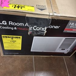 Lg room air conditioner and heater