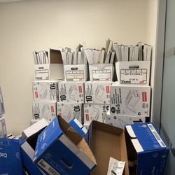 Free boxes And card board