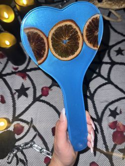 double sided orange slice triple moon paddle