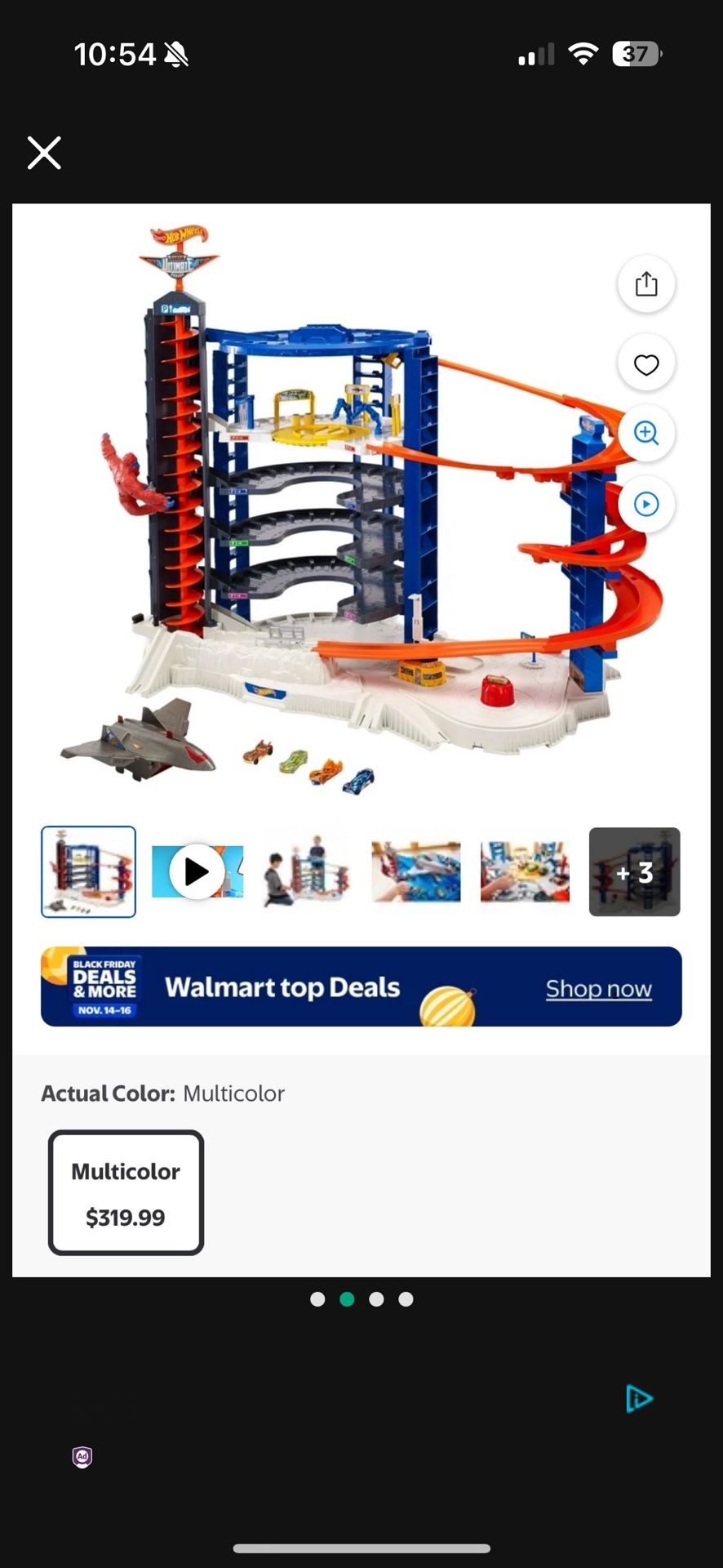 hotwheel ultimate Gorilla Garage 