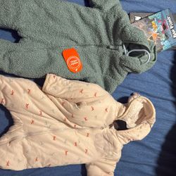 New Teddy Fleece Winter Onesie For baby 