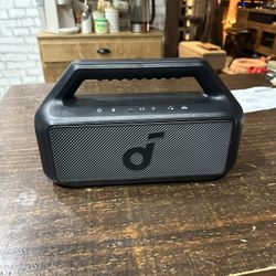 Soundcore Boom 2 by Anker, Outdoor Speaker, 80W, Subwoofer, Power Bank , 24H Playtime, IPX7 Waterproof, Floatable, RGB Lights