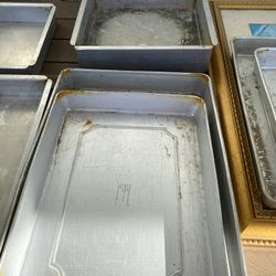 Commercial Bakery pans all shapes and sizes