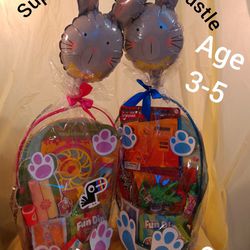 Balloon Bunny Easter Baskets