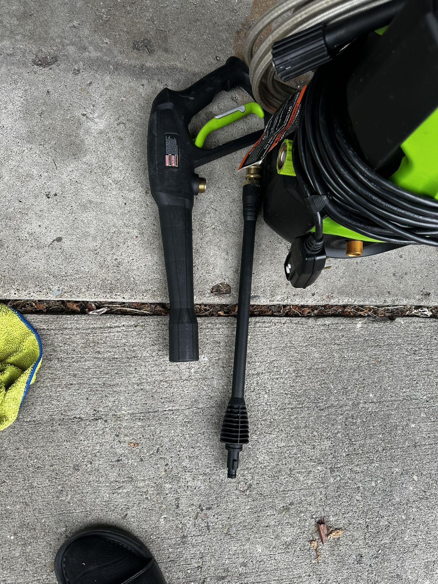 Green Works Power Washer