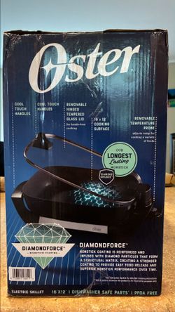 Oster  electric skillet Diamond force
