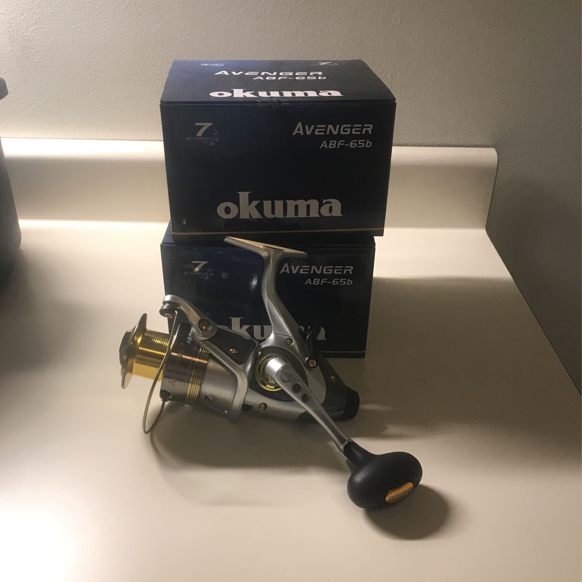 2 New Fishing Reels  Okuma ABF-65100 For Both 