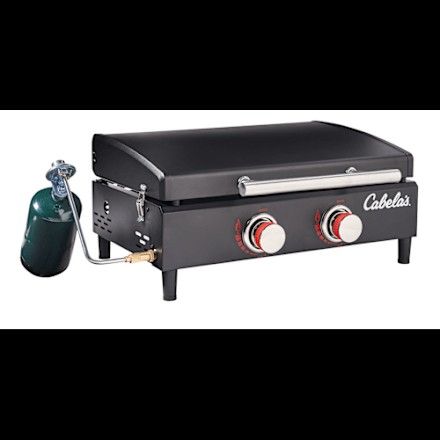 Cabela's 2-Burner Tabletop Griddle W' Lid (Propane)