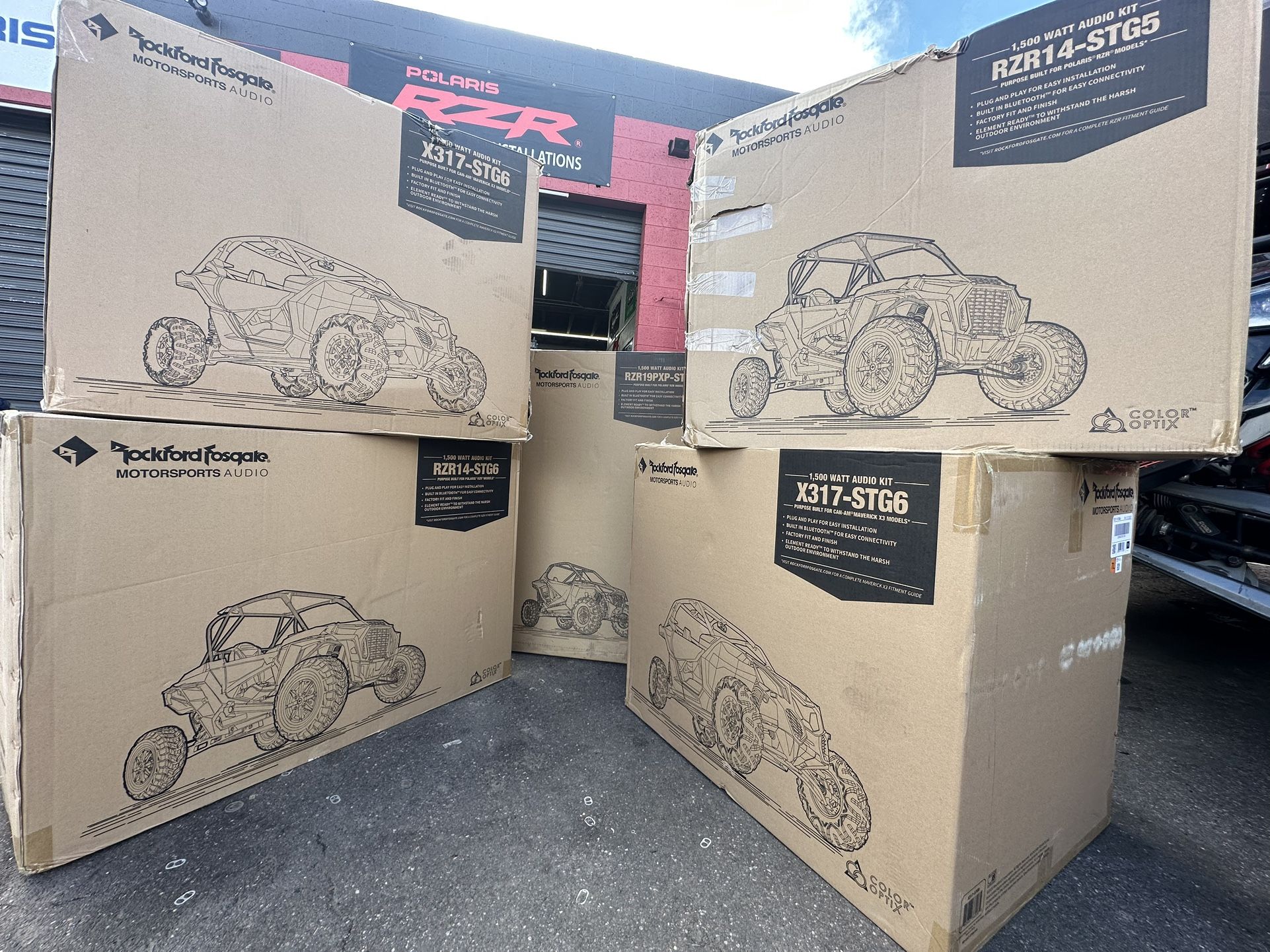 Rockford Fosgate RZR And Can Am