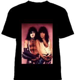 Paul Stanley w/ and w/out make up T Shirt
