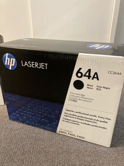HP 64A black printer toner