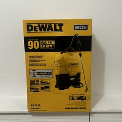 DEWALT Lithium Ion Powered Backpack Sprayer 