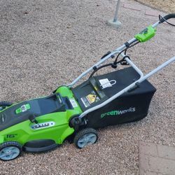 Greenworks 10 Amp 16 Inch Corded Lawn Mower