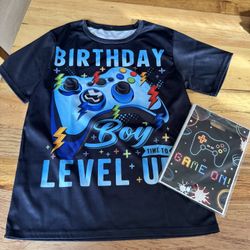 Birthday Boy Gamer Shirt 