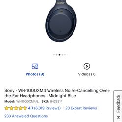 Sony Headphones