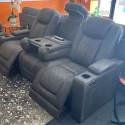 Power Recliners Sofa And Loveseat 