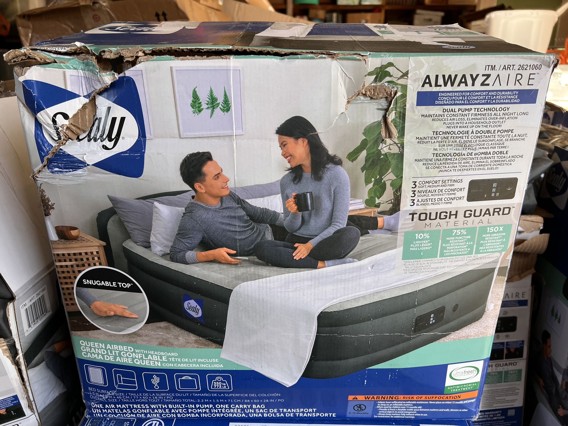 Sealy Alwayzair Air Mattress Queen Size