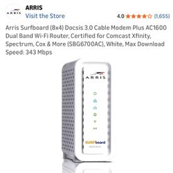 ARRIS surfboard SBG6700-AC router