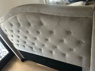 Queen bed and dresser