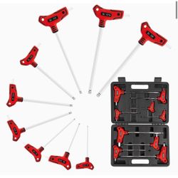 9PC T Handle Allen Wrench Set