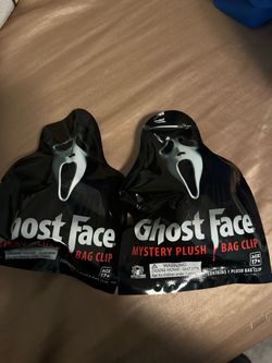 Ghost face mystery  bag clip