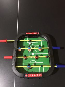 Foosball Game Table Top w/2 Footballs