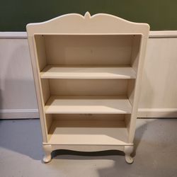 Pottery Barn Kids White Wooden bookshelf