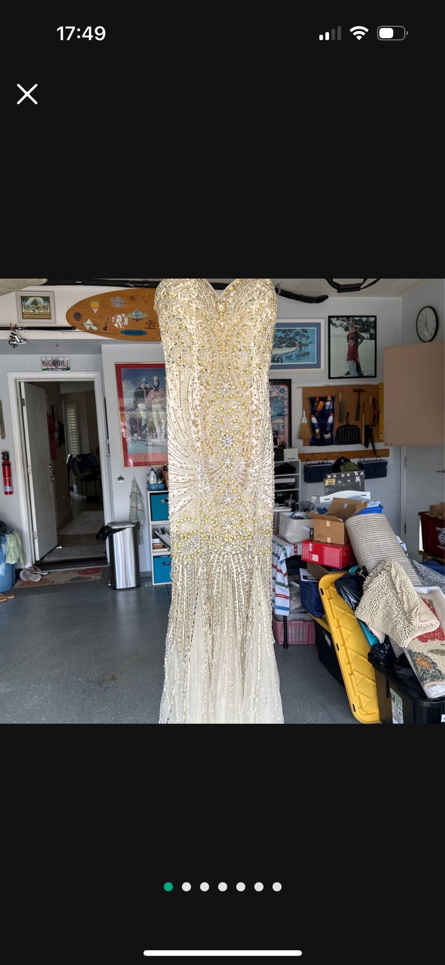 Formal Beaded Gown / Prom Dress Couture
