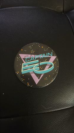 Vintage Captain Eo button